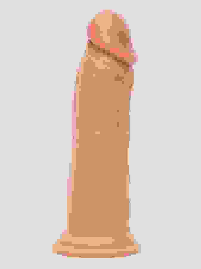 King Cock Elite Dual-Density Vibrating Realistic Dildo Flesh Tan 8 Inch, Flesh Tan, hi-res